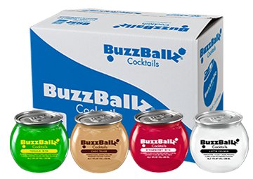 BuzzBallz Cocktails Classic Variety Pack: Taste Test all Four Top-Selling Flavors - BuyMyLiquor