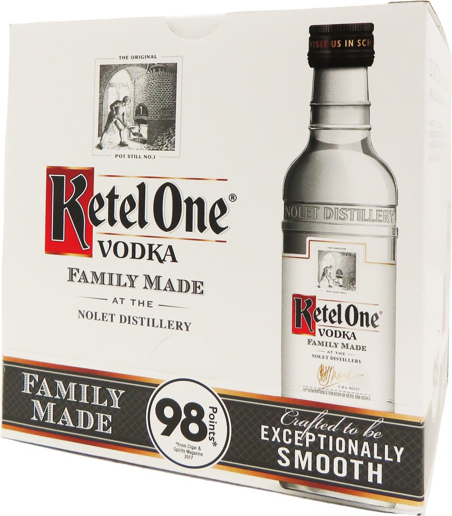 Discover the Elegance of Ketel One Vodka with the 50ML 12PK - BuyMyLiquor