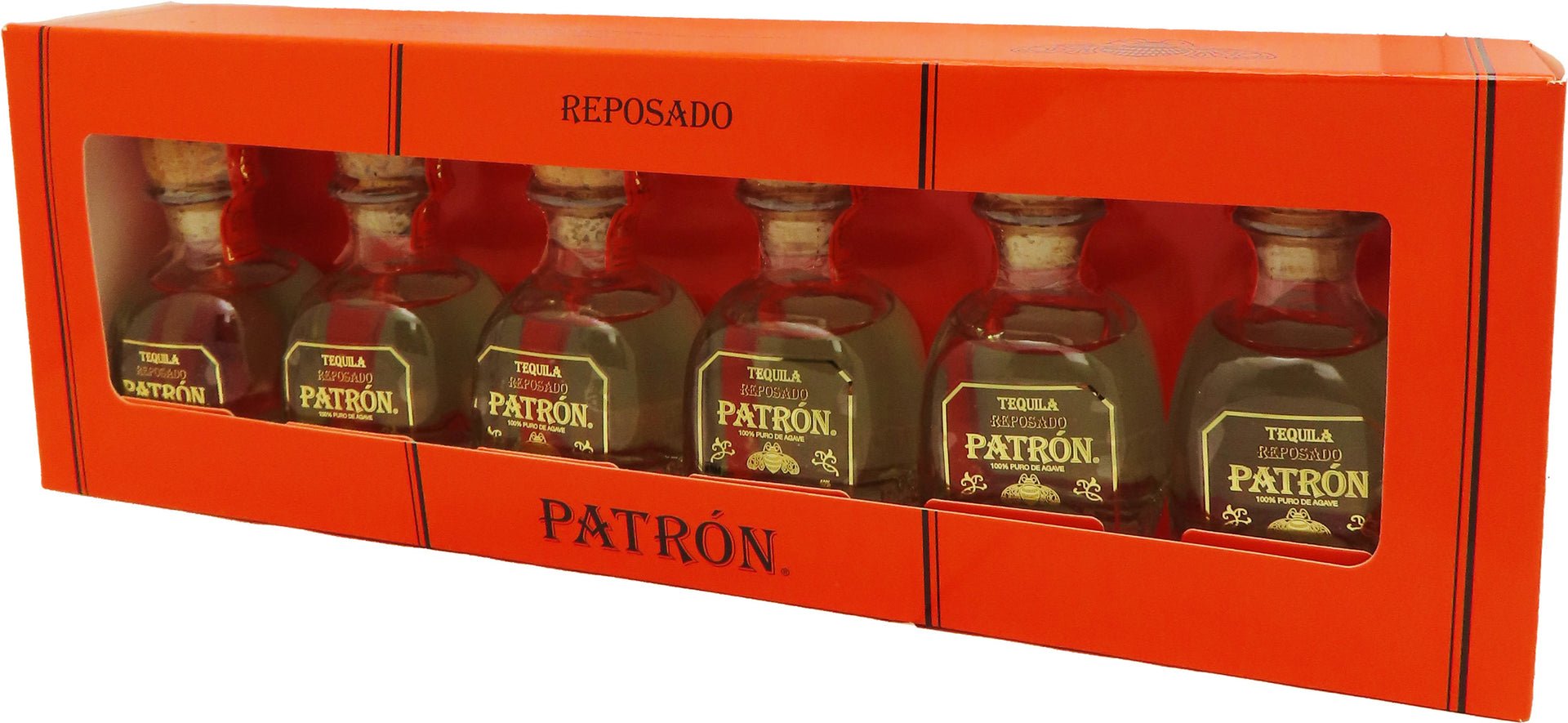 Discover the Refined Taste of Patrón Tequila Reposado 50ml 6pk - BuyMyLiquor