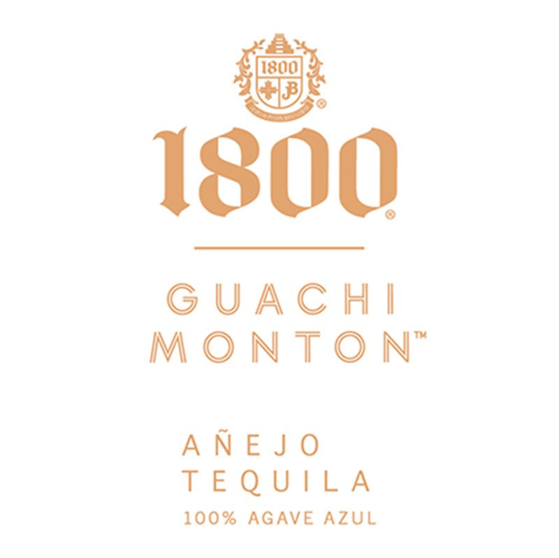 1800 Guachi Monton Anejo Tequila 750ml Tequila 1800 Tequila   