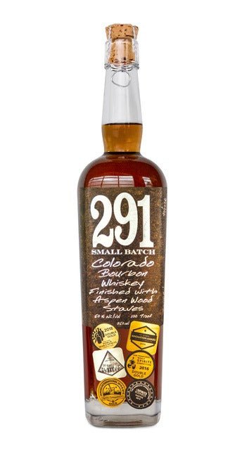 291 COLORADO BOURBON WHISKEY SMALL BATCH Bourbon 291 Colorado Whiskey