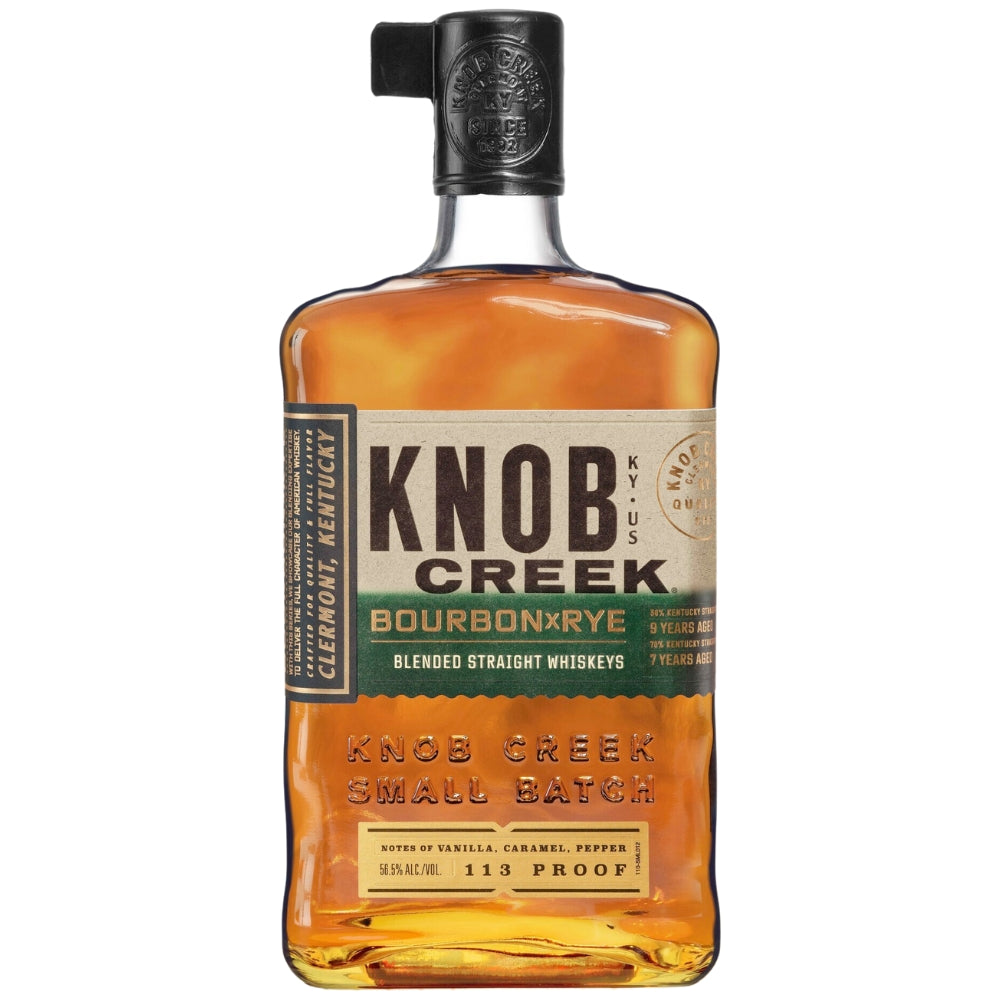 Knob Creek Bourbon X Rye Blended Whiskey Blended Whiskey Knob Creek   