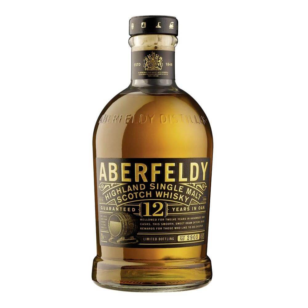 Aberfeldy 12 Year Old Gold Bar Limited Edition Scotch Aberfeldy