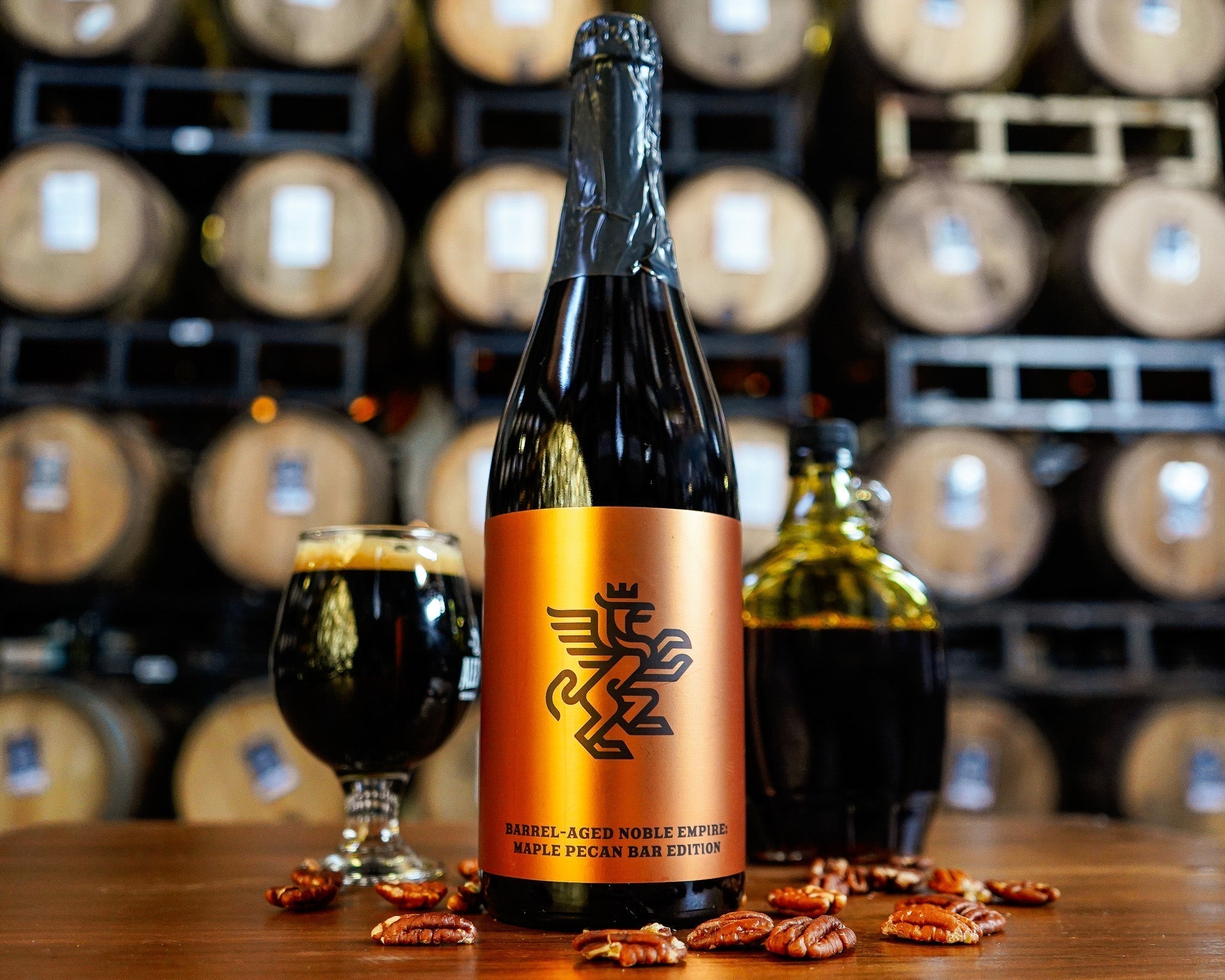 AleSmith Barrel-Aged Noble Empire: Maple Pecan Bar Edition (2023, 10.74% ABV) Beer Alesmith Brewing Co.