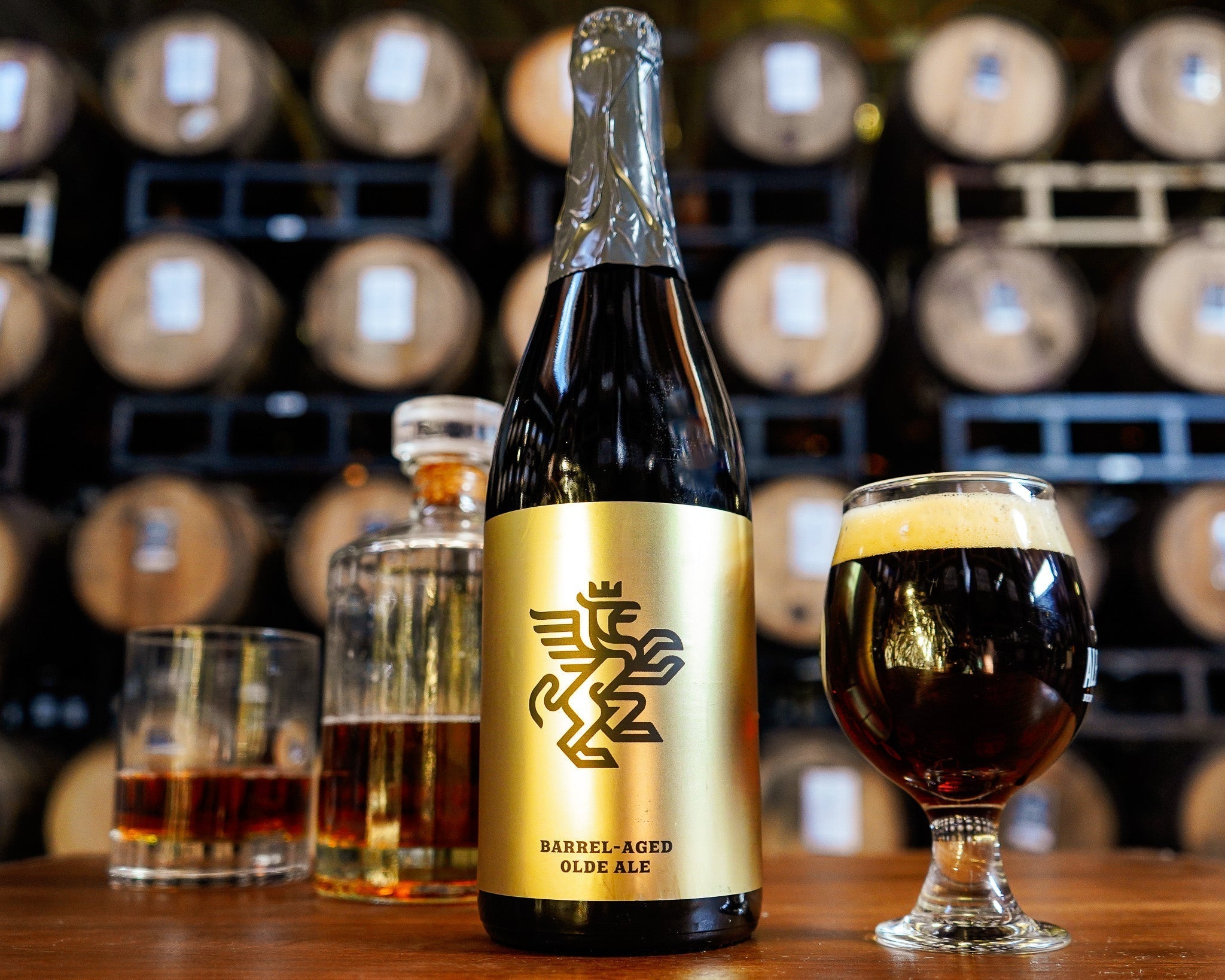 AleSmith Barrel-Aged Olde Ale (2023, 13.33% ABV) Beer Alesmith Brewing Co.