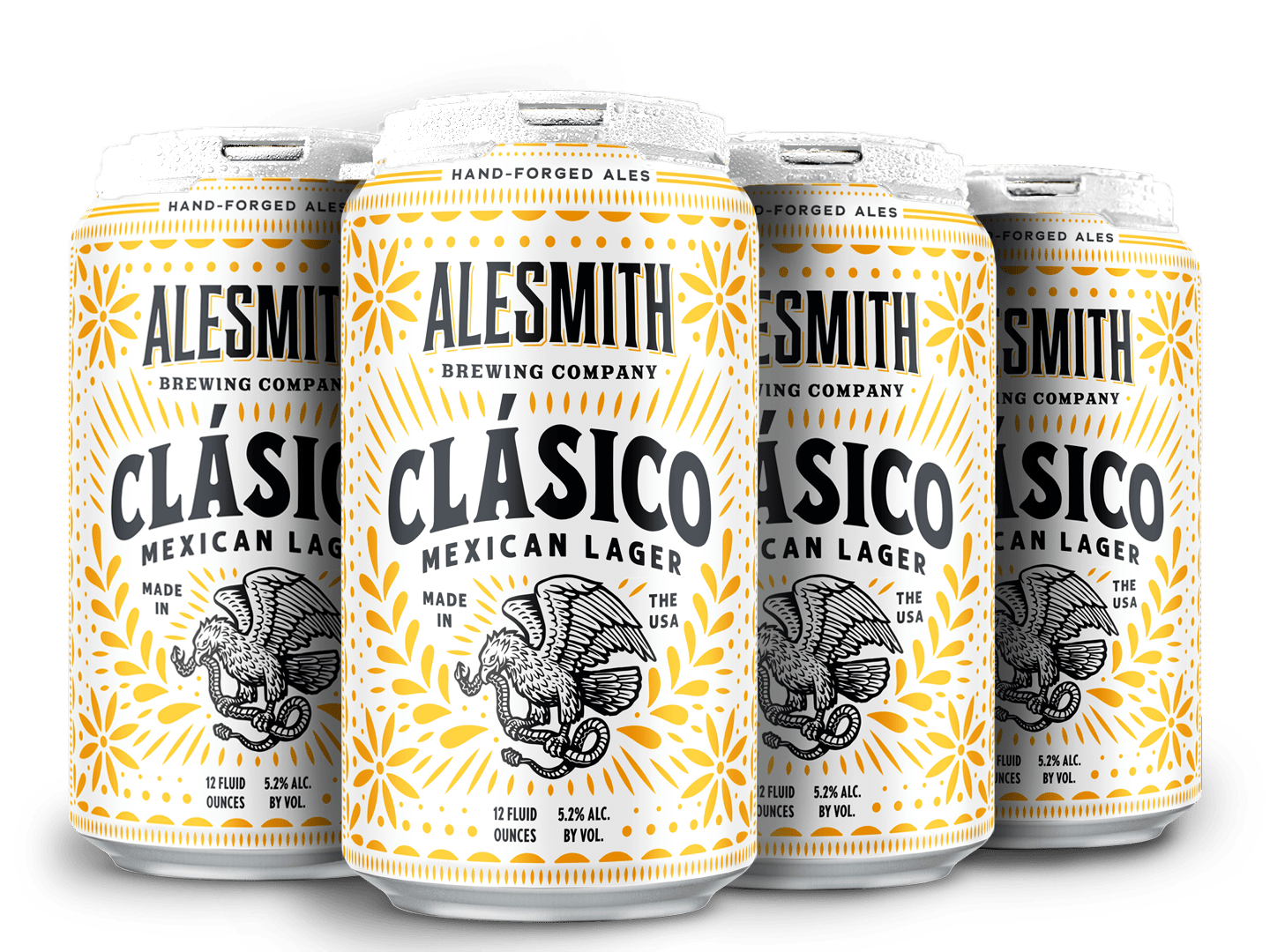 AleSmith Clásico Mexican Lager (5.2% ABV) 12oz Cans Beer Alesmith Brewing Co.