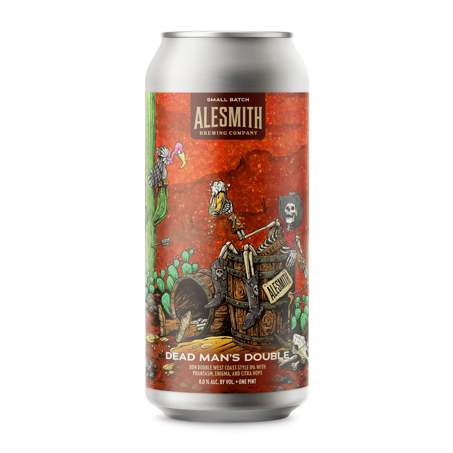 AleSmith Dead Man's Double (8.0% ABV) Small Batch Release Beer Alesmith Brewing Co.