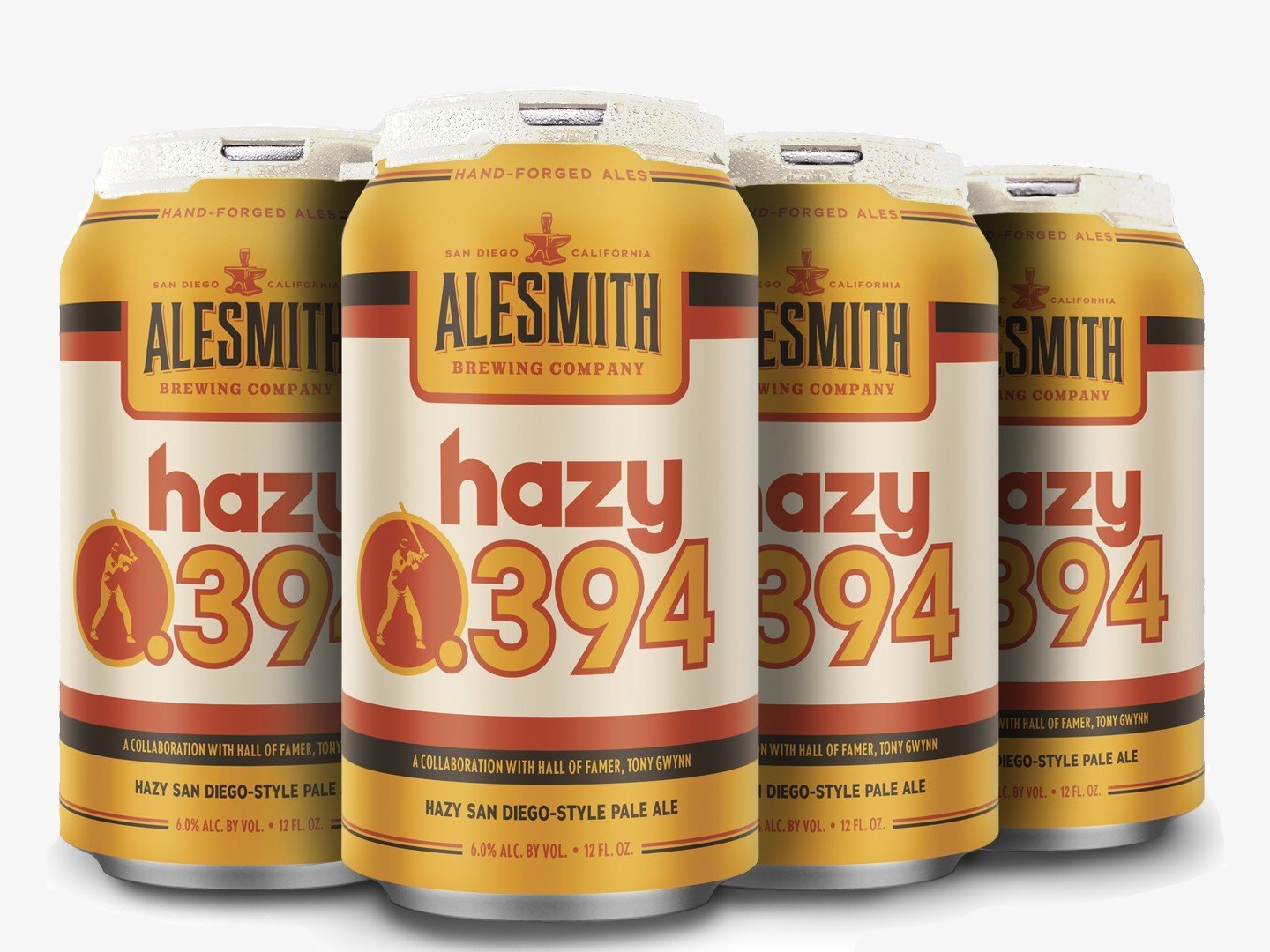 AleSmith Hazy .394 (6.0% ABV) 12oz Cans Beer Alesmith Brewing Co.