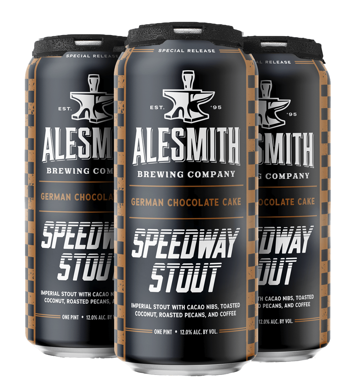 AleSmith Speedway Stout: German Chocolate Cake Edition (12% ABV) 16oz Cans Beer Alesmith Brewing Co.