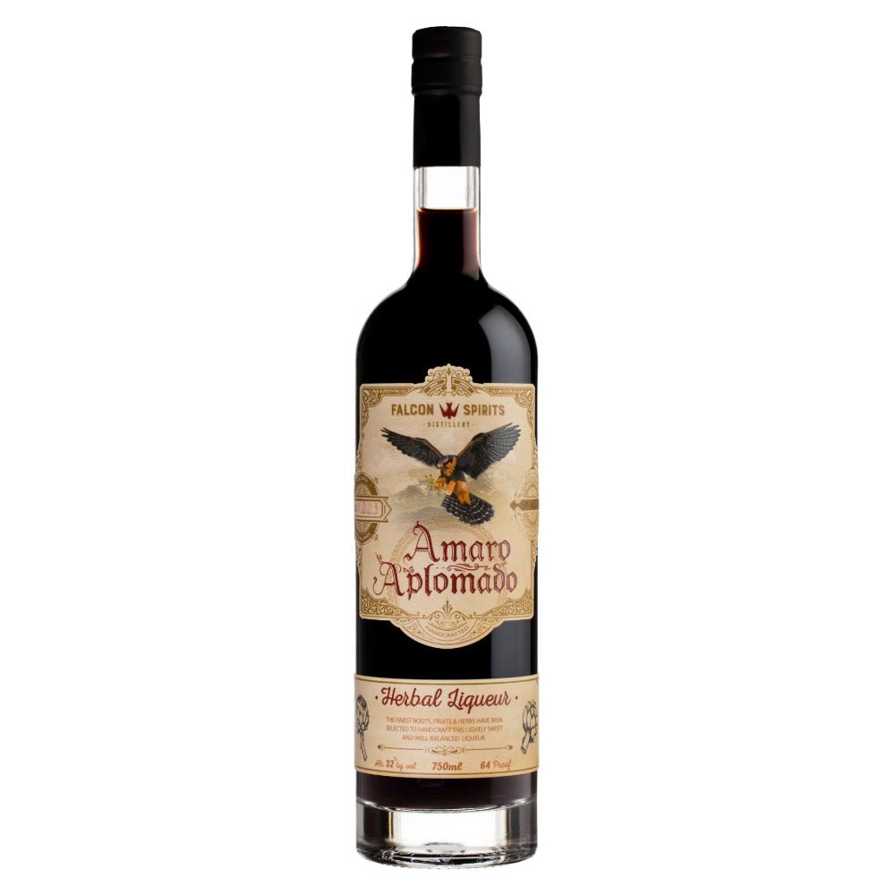 Amaro Aplomado Herbal Liqueur Liqueur Falcon Spirits Distillery   