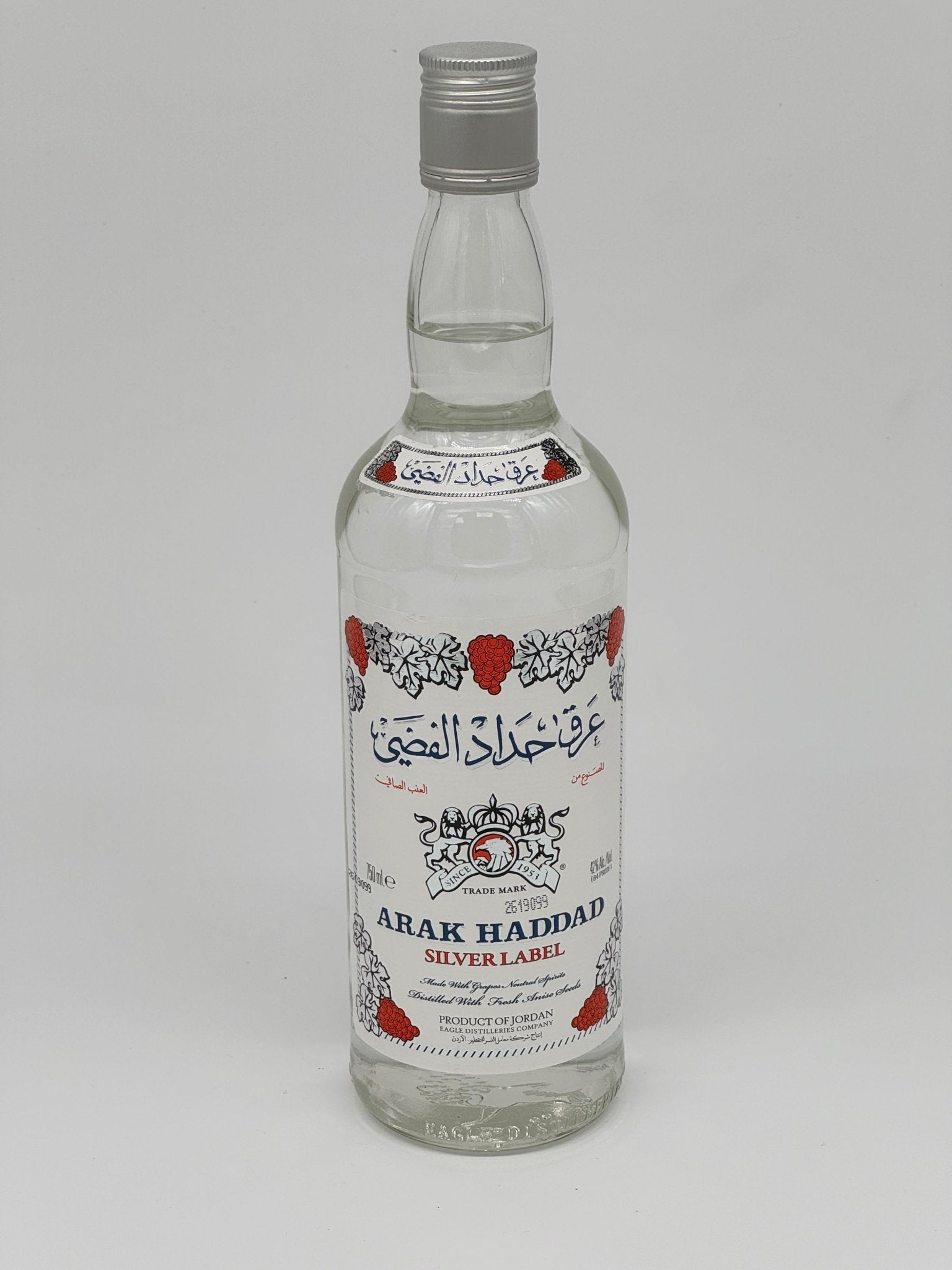 Arak Haddad Silver 750 mL Arak Arak Haddad   