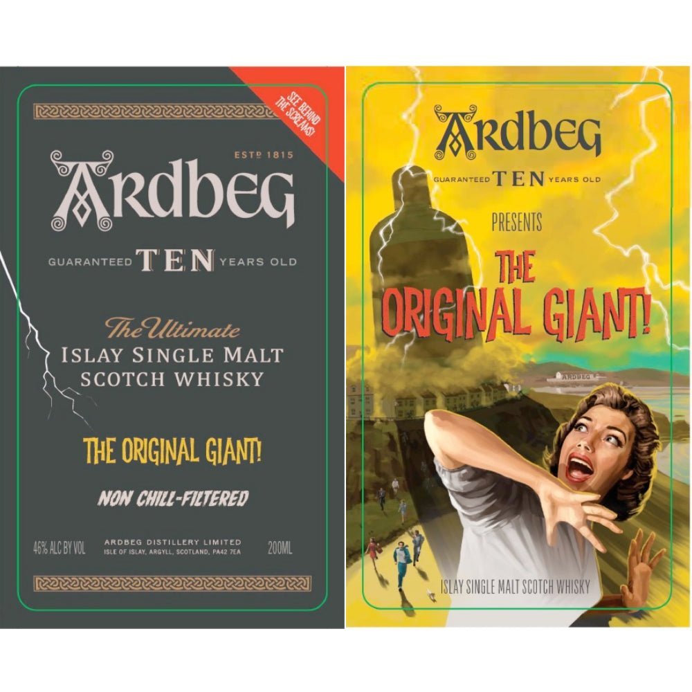 Ardbeg 10 Year Old The Original Giant Scotch Ardbeg   