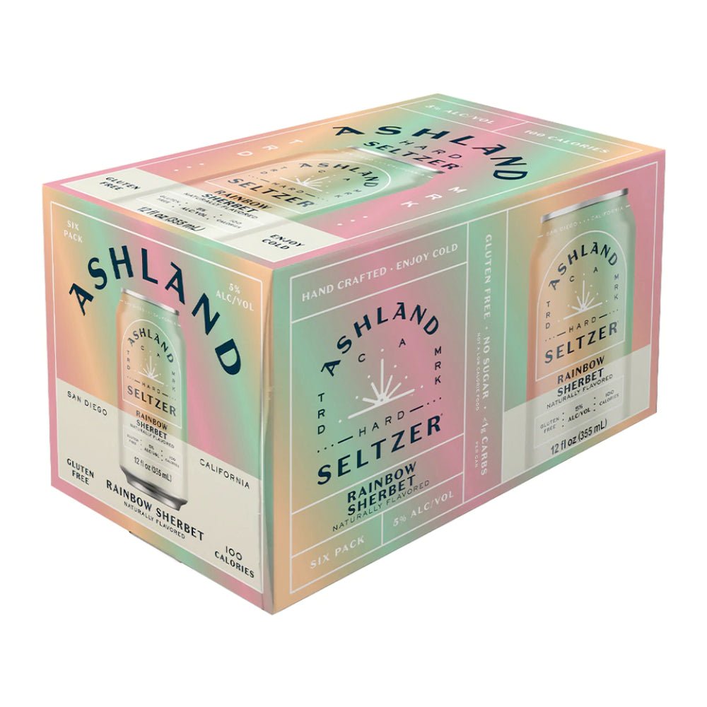 Ashland Hard Seltzer Rainbow Sherbet 6PK Hard Seltzer Ashland Hard Seltzer   