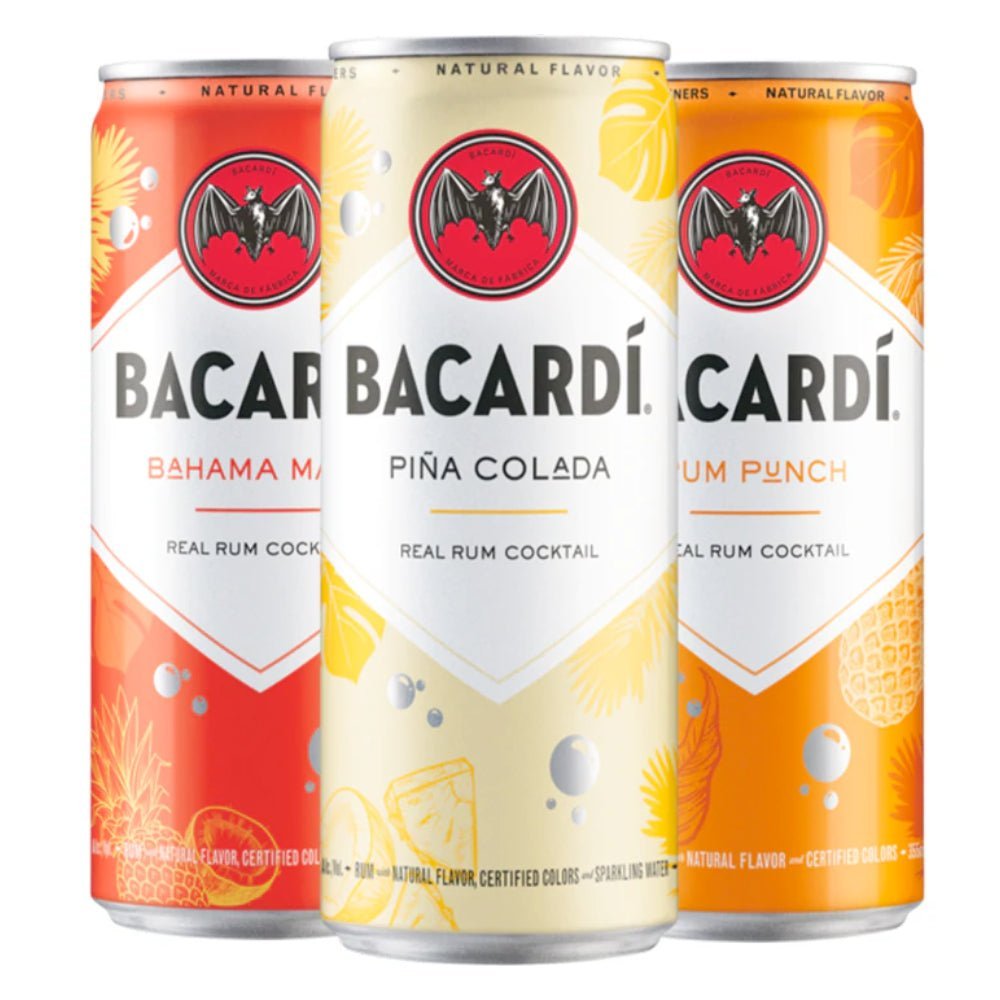 Bacardí Cocktail Variety 6pk Ready-To-Drink Cocktails Bacardi   