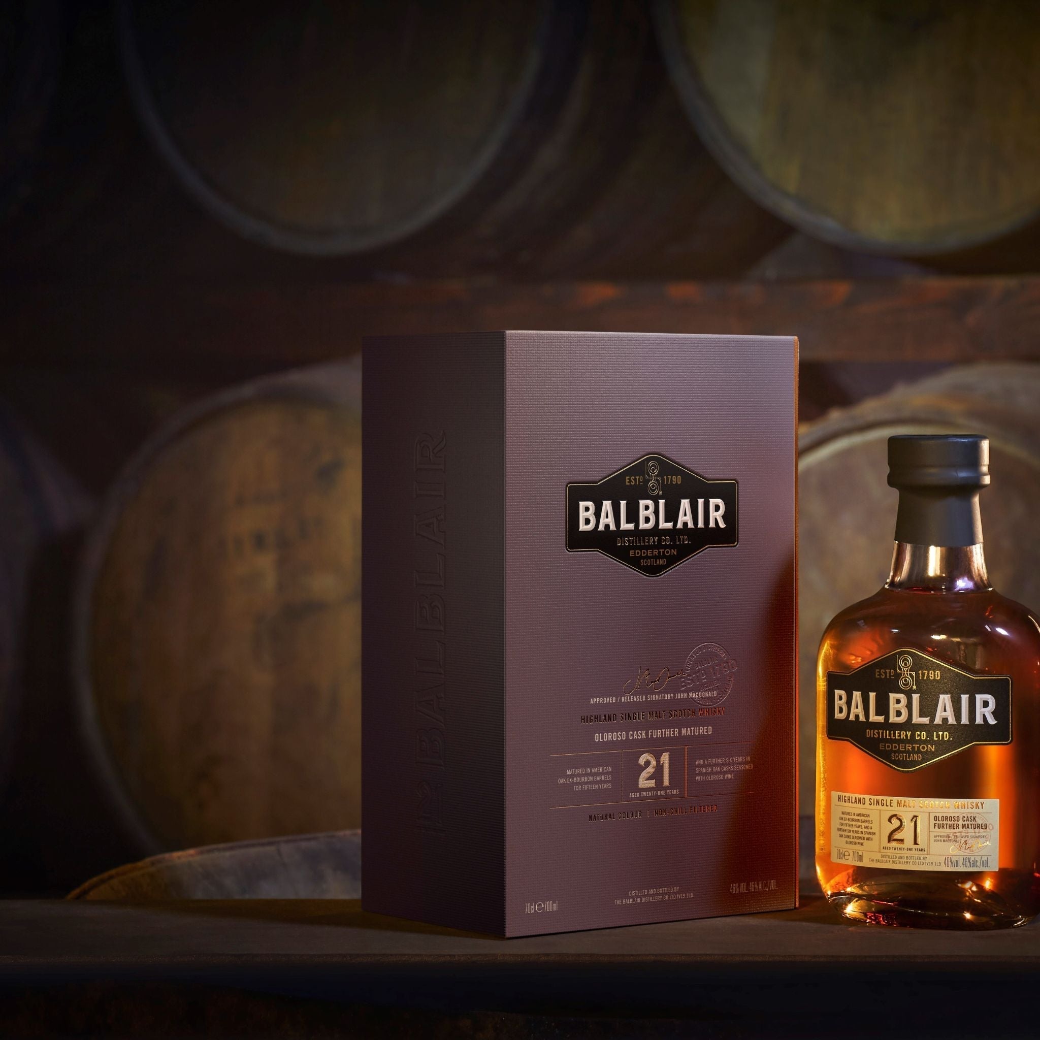 Balblair 21 Year Old Single Malt Scotch Whisky Whisky Balblair