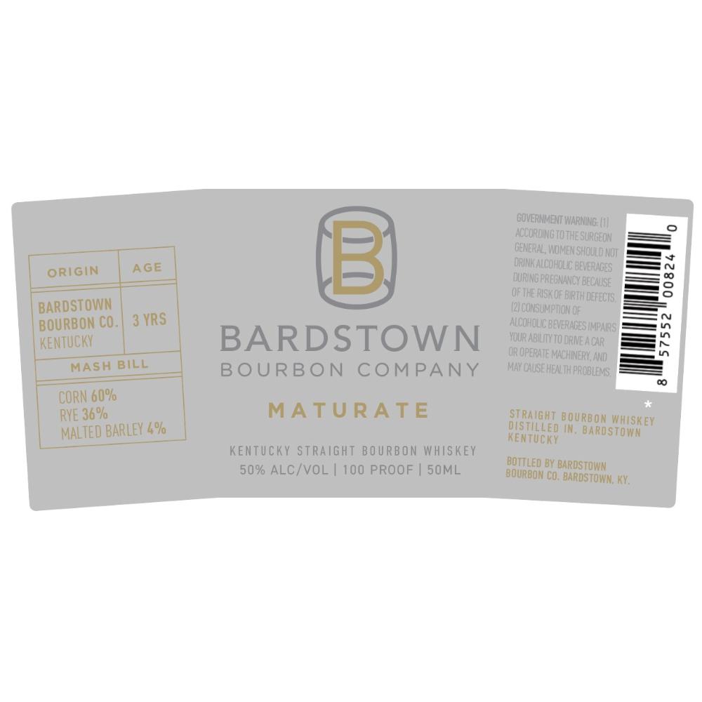 Bardstown Bourbon Company Maturate Bourbon Bardstown Bourbon Company