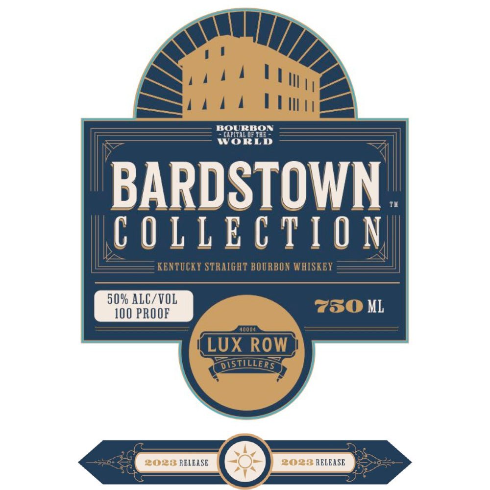 Bardstown Collection Lux Row Distillers Straight Bourbon 2023 Release Bourbon Bardstown Bourbon Company   