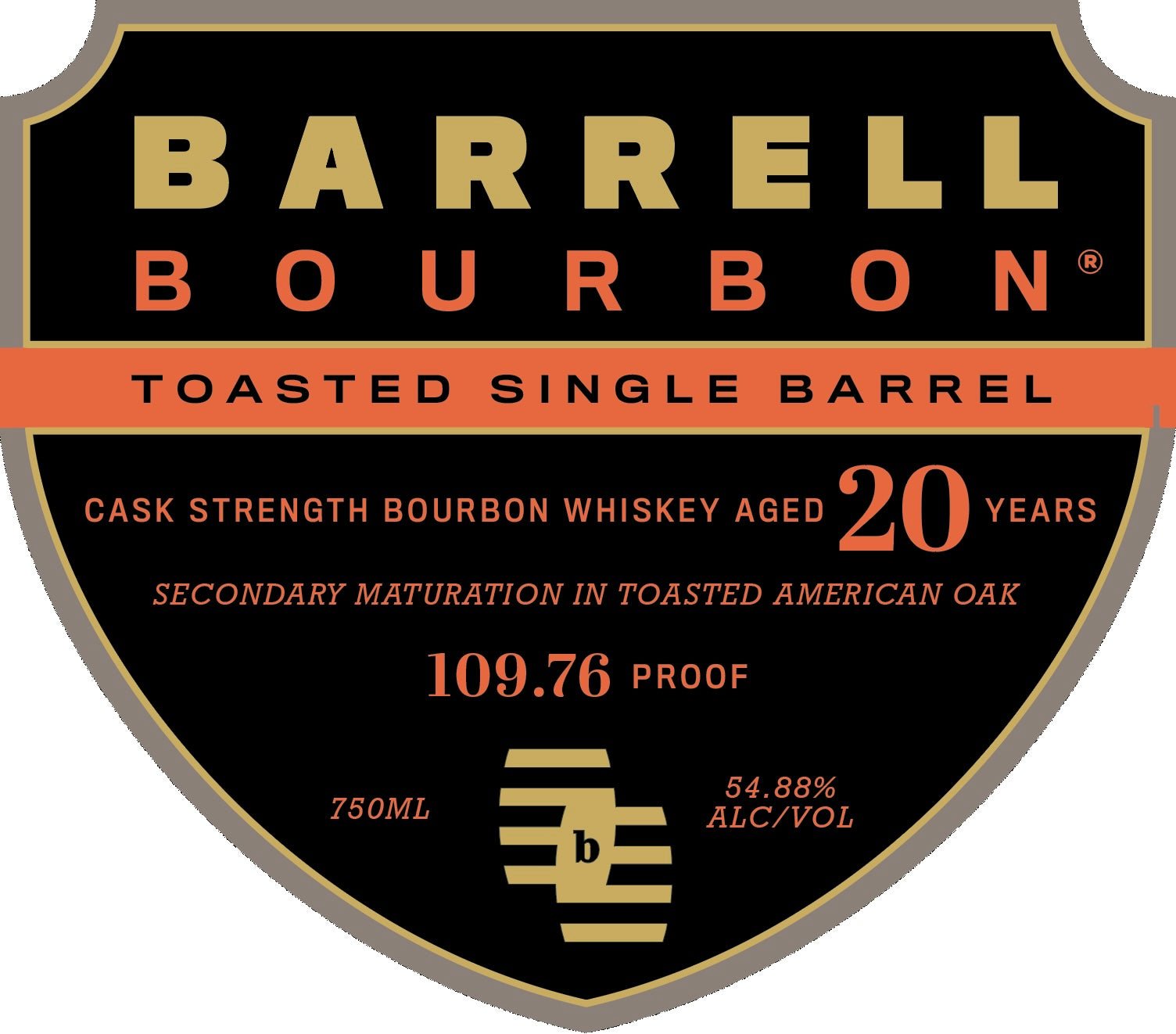 Barrell Bourbon 20 Year Old Toasted Single Barrel  Barrell Craft Spirits   