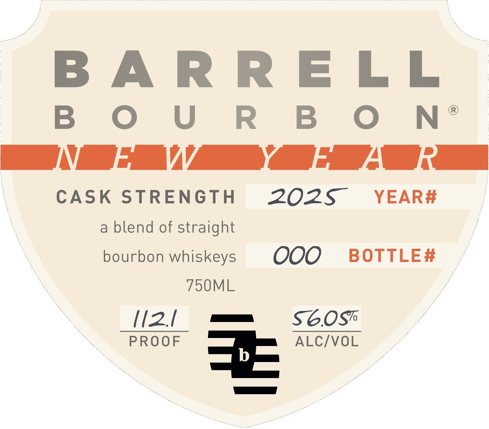 Barrell Bourbon New Year 2025 Cask Strength  Barrell Craft Spirits   