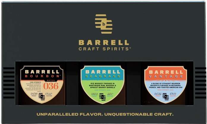 Barrell Bourbon New Year 2025 Gift Set Bottle Barrell Craft Spirits