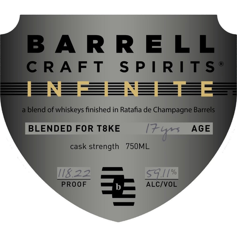 Barrell Craft Spirits Infinite Finished in Ratafia de Champagne Barrels Blended Whiskey Barrell Craft Spirits   