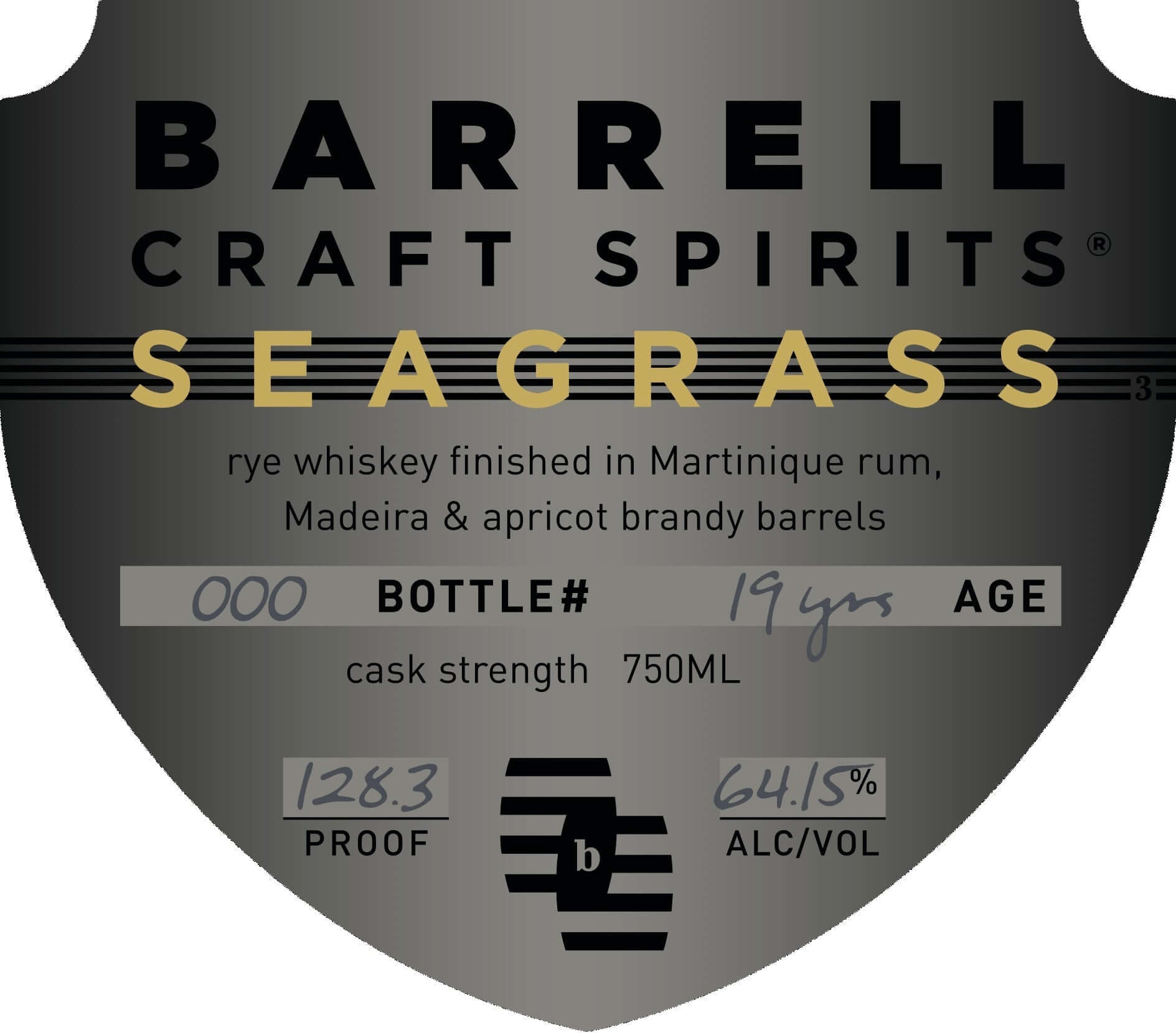 Barrell Craft Spirits Seagrass 19 Year Old Rye Rye Whiskey Barrell Craft Spirits   