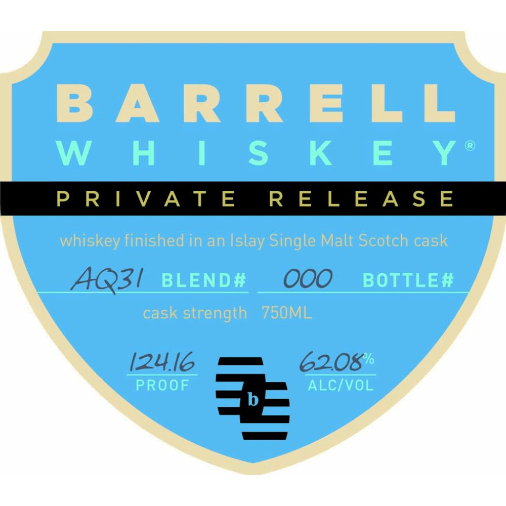 Barrell Whiskey Private Release AQ31 Blended Whiskey Barrell Craft Spirits   