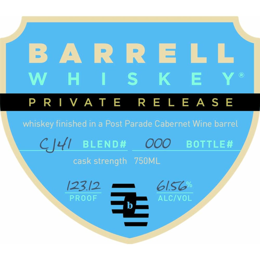 Barrell Whiskey Private Release CJ41 American Whiskey Barrell Craft Spirits