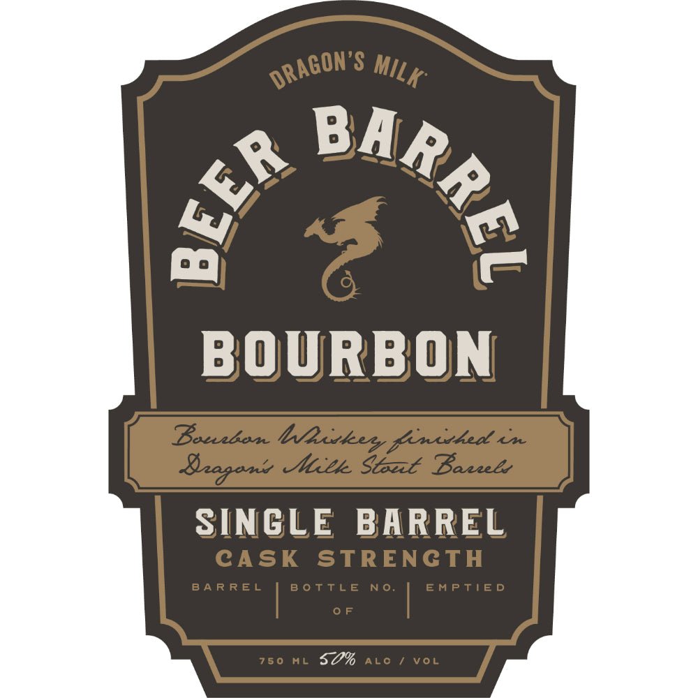 Beer Barrel Bourbon Single Barrel Cask Strength Bourbon New Holland Spirits