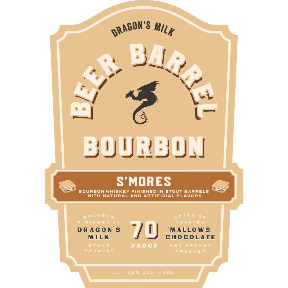 Beer Barrel Bourbon S’Mores Bourbon New Holland Spirits   