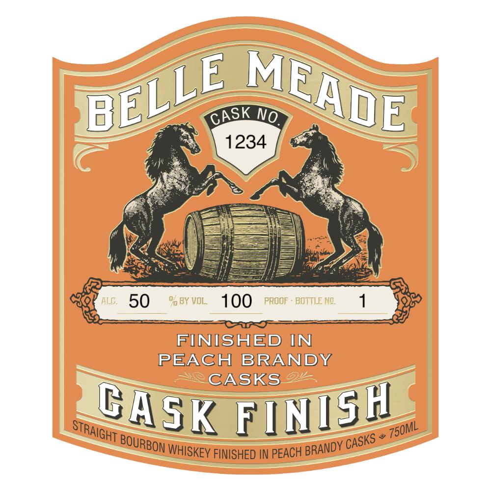 Belle Mead Peach Brandy Cask Finish Bourbon Belle Meade Bourbon