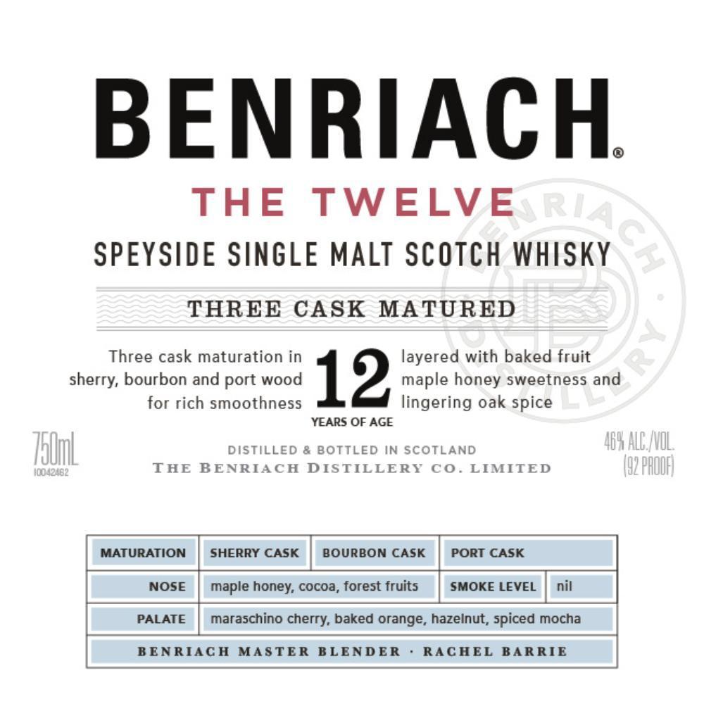 BenRiach The Twelve Scotch BenRiach