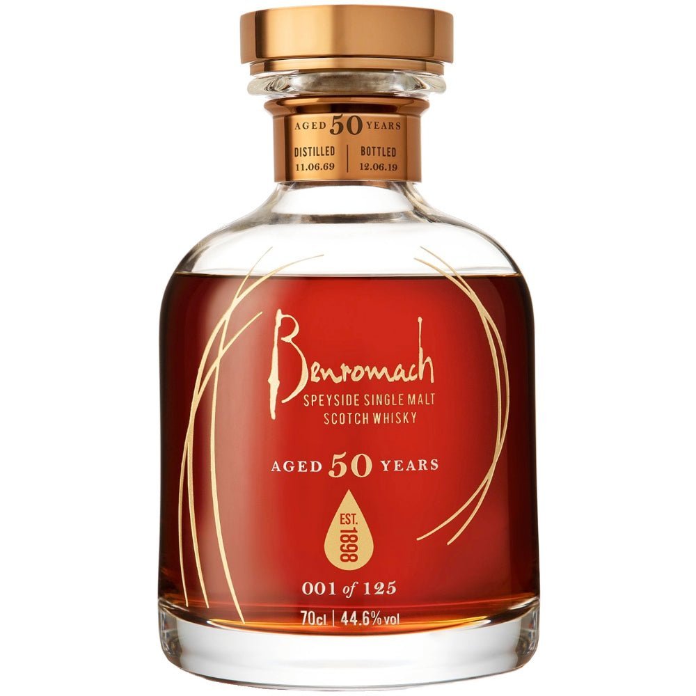 Benromach 50 Year Old 1969 Scotch Benromach   