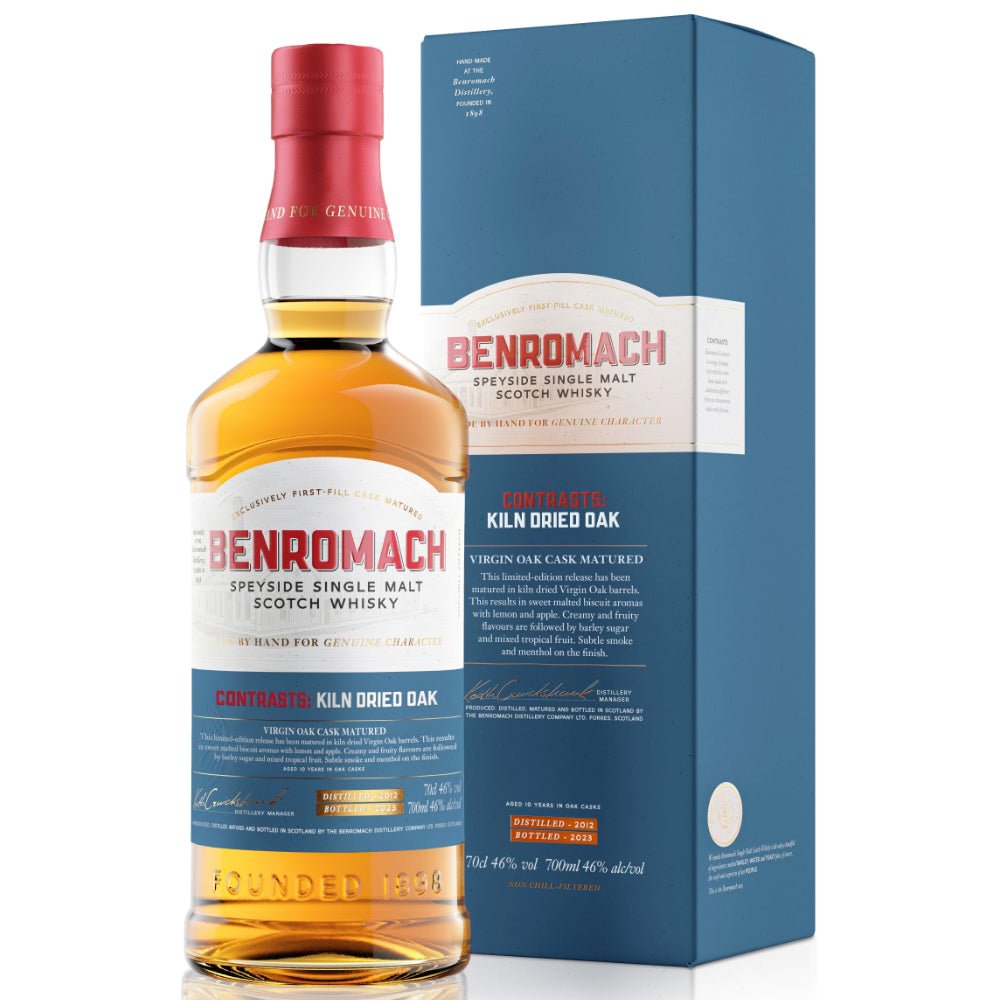 Benromach Contrasts: Kiln Dried Oak 2023 Release Scotch Benromach   