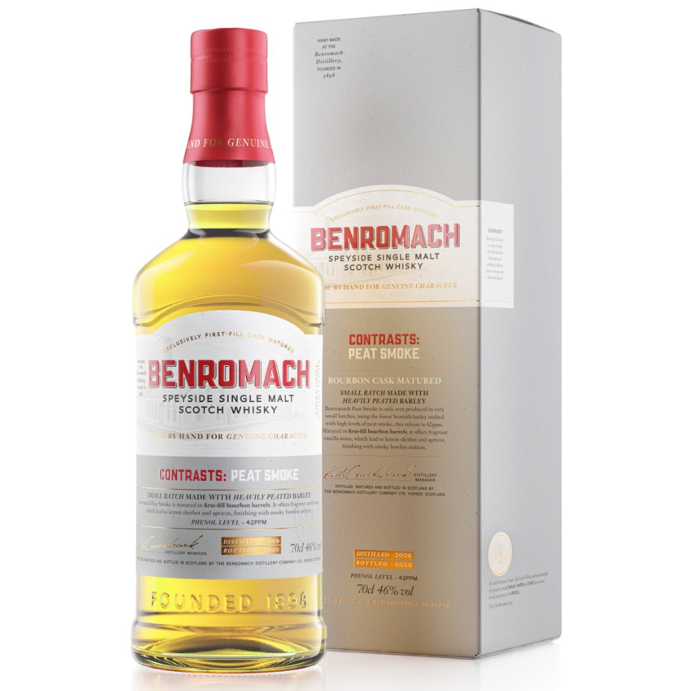 Benromach Peat Smoke Single Malt Scotch 2009 Scotch Benromach   