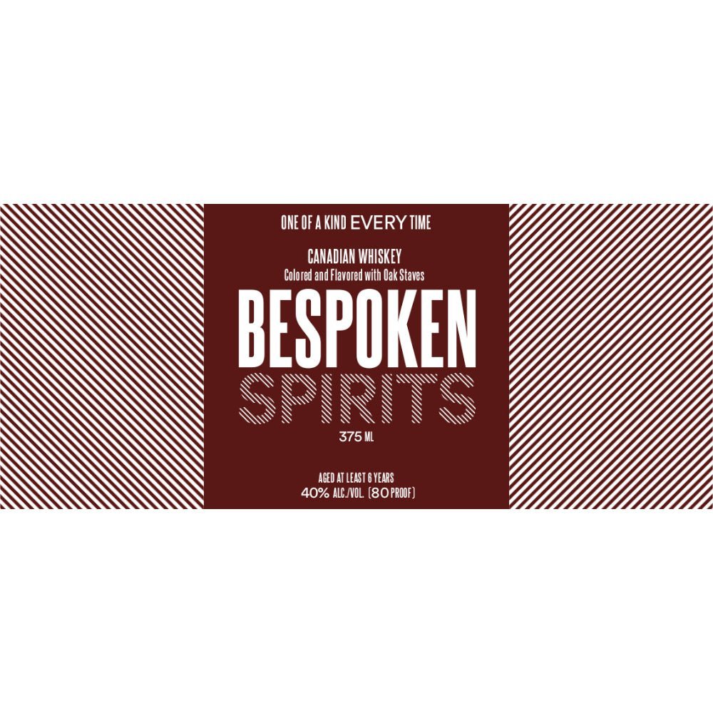 Bespoken Spirits Canadian Whiskey 375ml Canadian Whisky Bespoken Spirits   