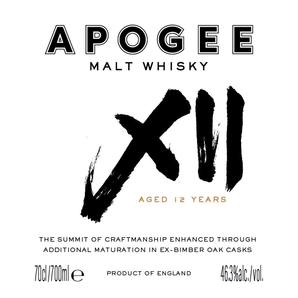 Bimber Distillery 12 Year Old Apogee Malt Whisky Whisky Bimber Distillery