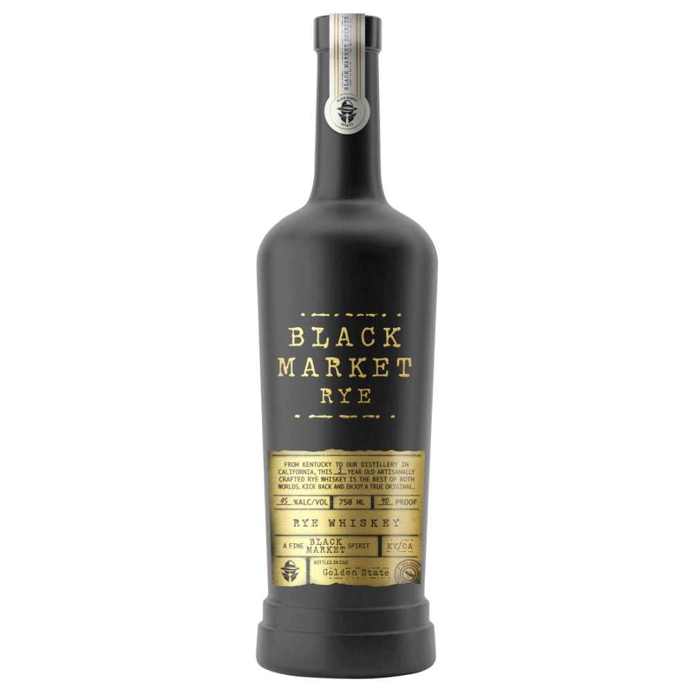 Black Market Rye Whiskey Rye Whiskey Black Market Spirits   