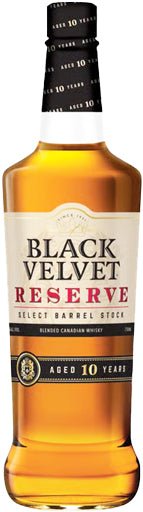 Black Velvet Reserve Canadian Whiskey 10 Year Old 750ml WHISKEY Heaven Hill   