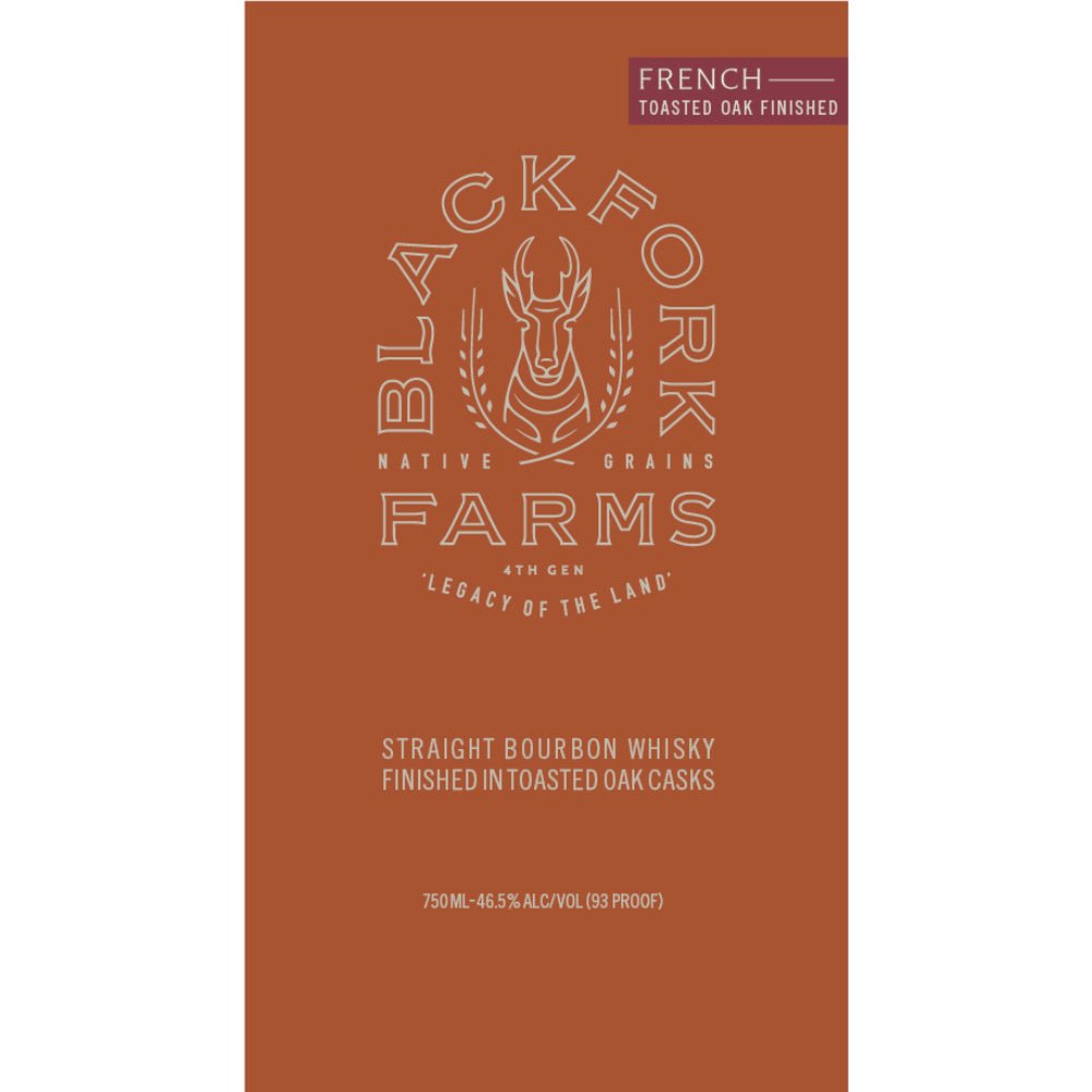 Blackfork Farms Toasted French Oak Finished Bourbon BlackFork Farms   