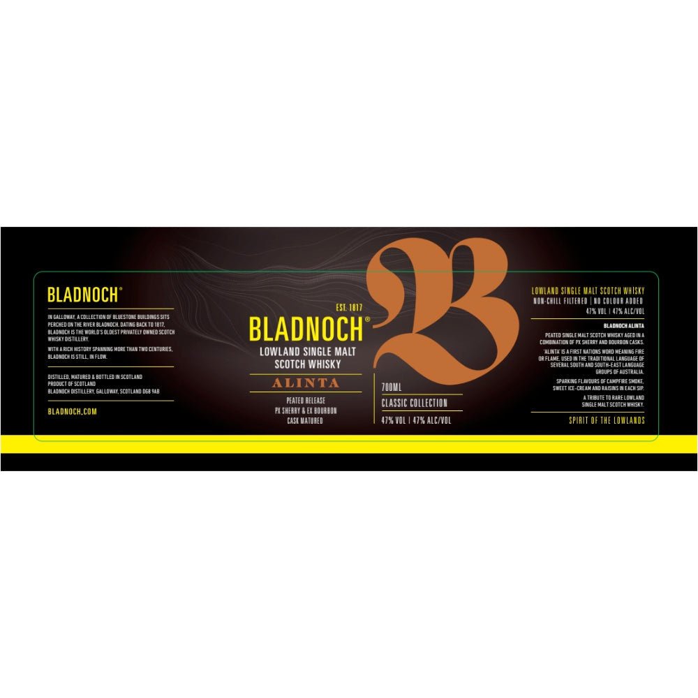 Bladnoch Alinta Scotch Bladnoch Distillery