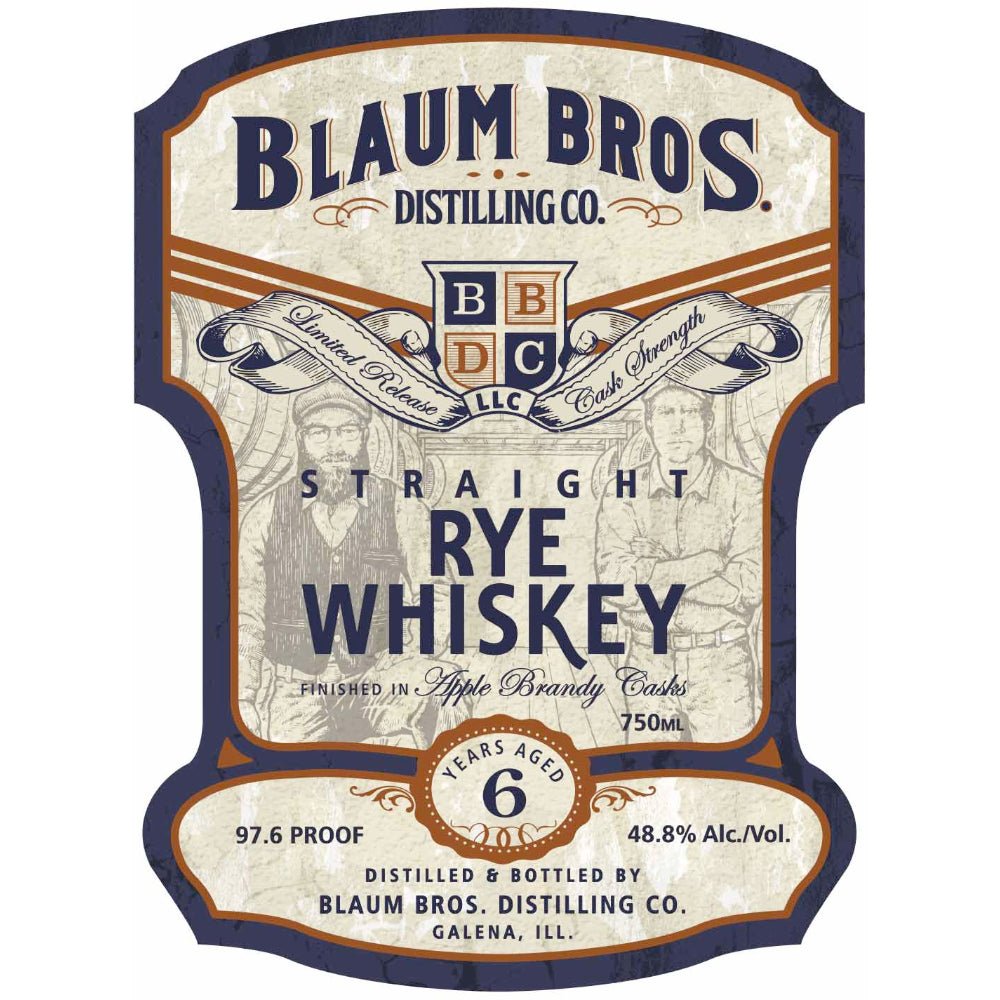 Blaum Bros 6 Year Old Straight Rye Rye Whiskey Blaum Bros. Distilling