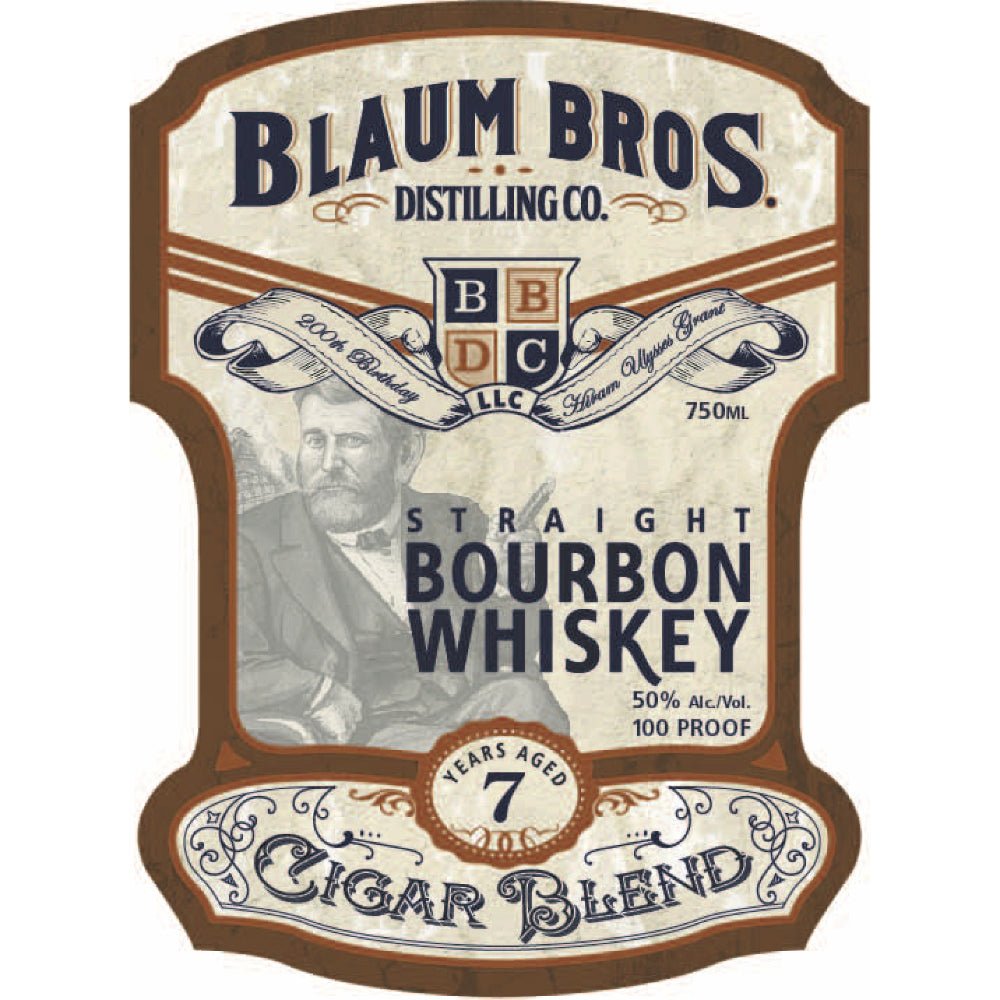 Blaum Bros 7 Year Old Cigar Blend Straight Bourbon Bourbon Blaum Bros. Distilling