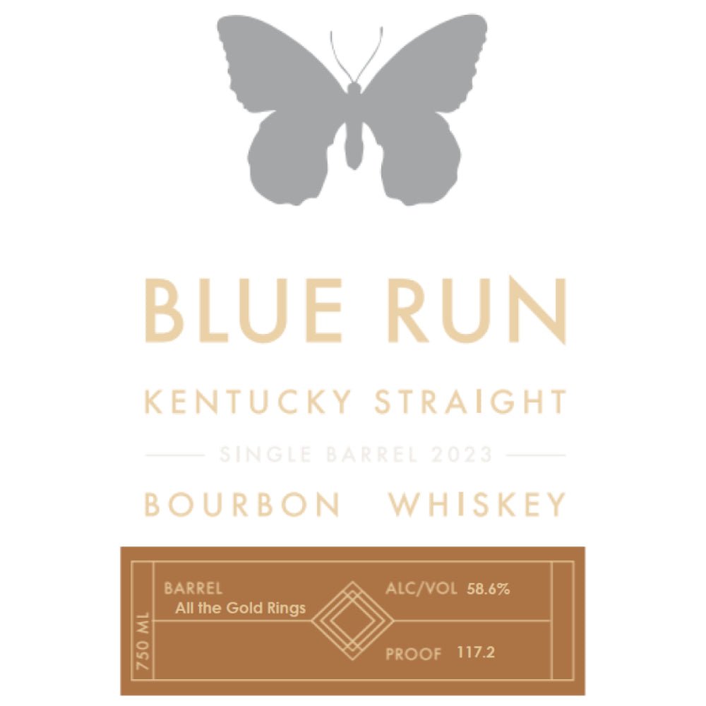 Blue Run 'All The Gold Rings' Single Barrel Bourbon 2023 Bourbon Blue Run Spirits   