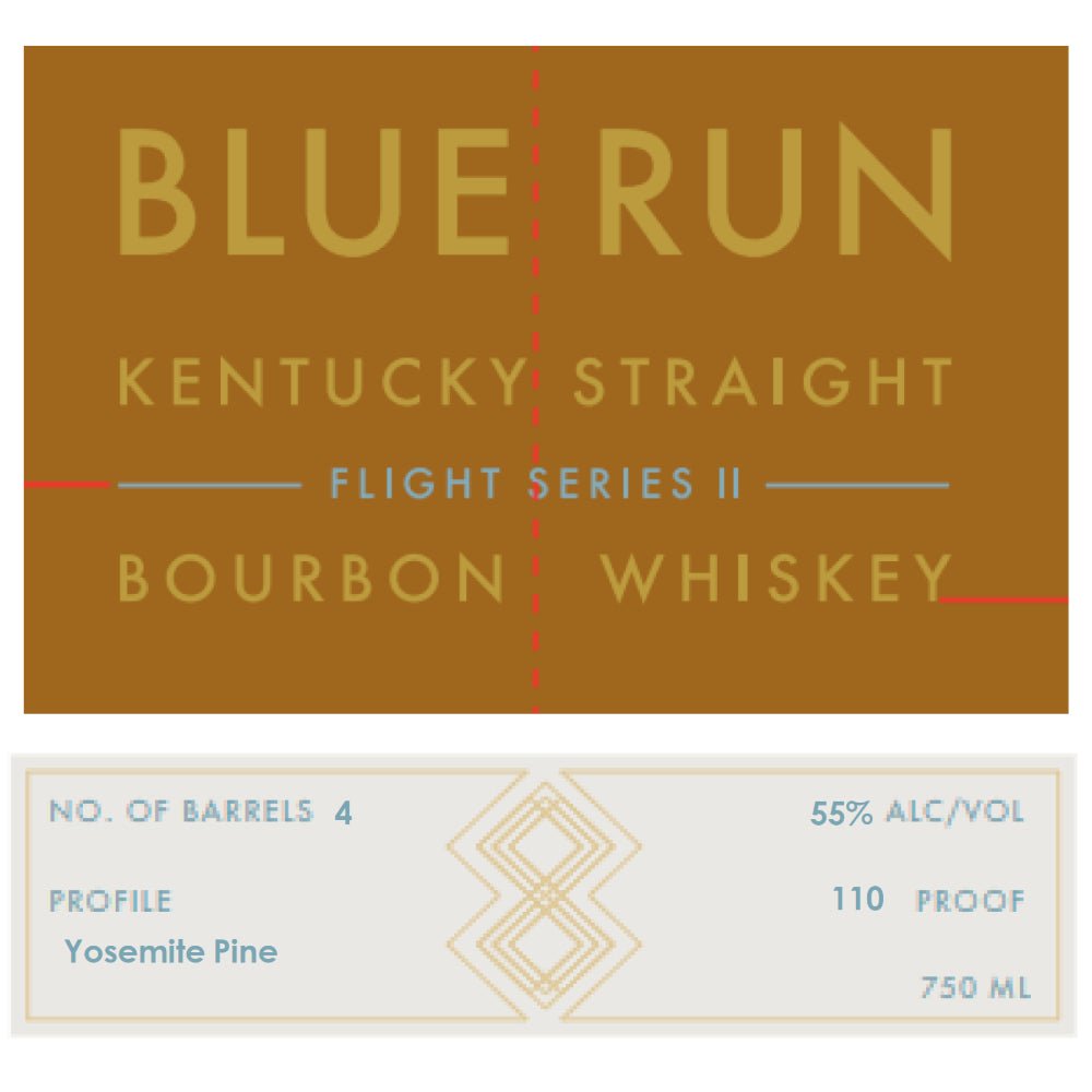 Blue Run Flight Series II ‘Yosemite Pine’ Bourbon Blue Run Spirits   