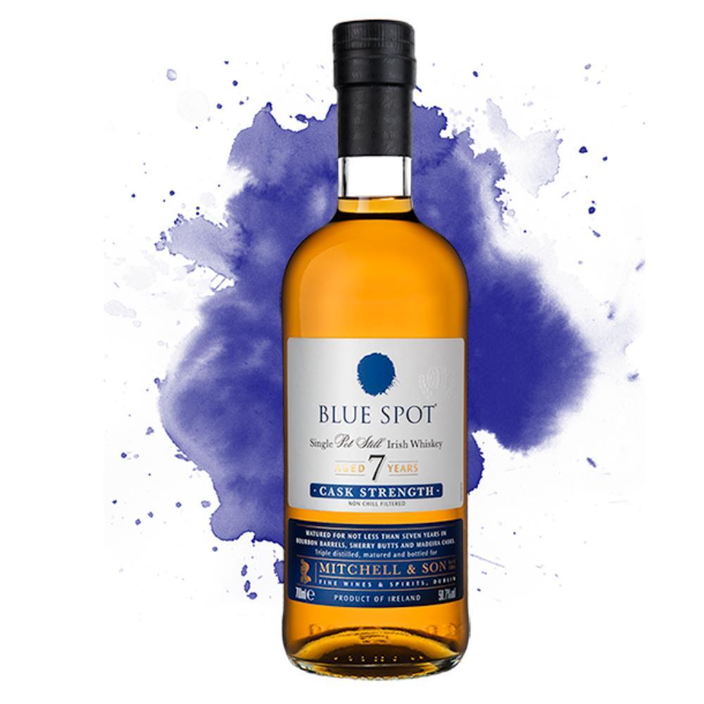 Blue Spot 7 Year Old Cask Strength Irish whiskey Spot Whiskey   