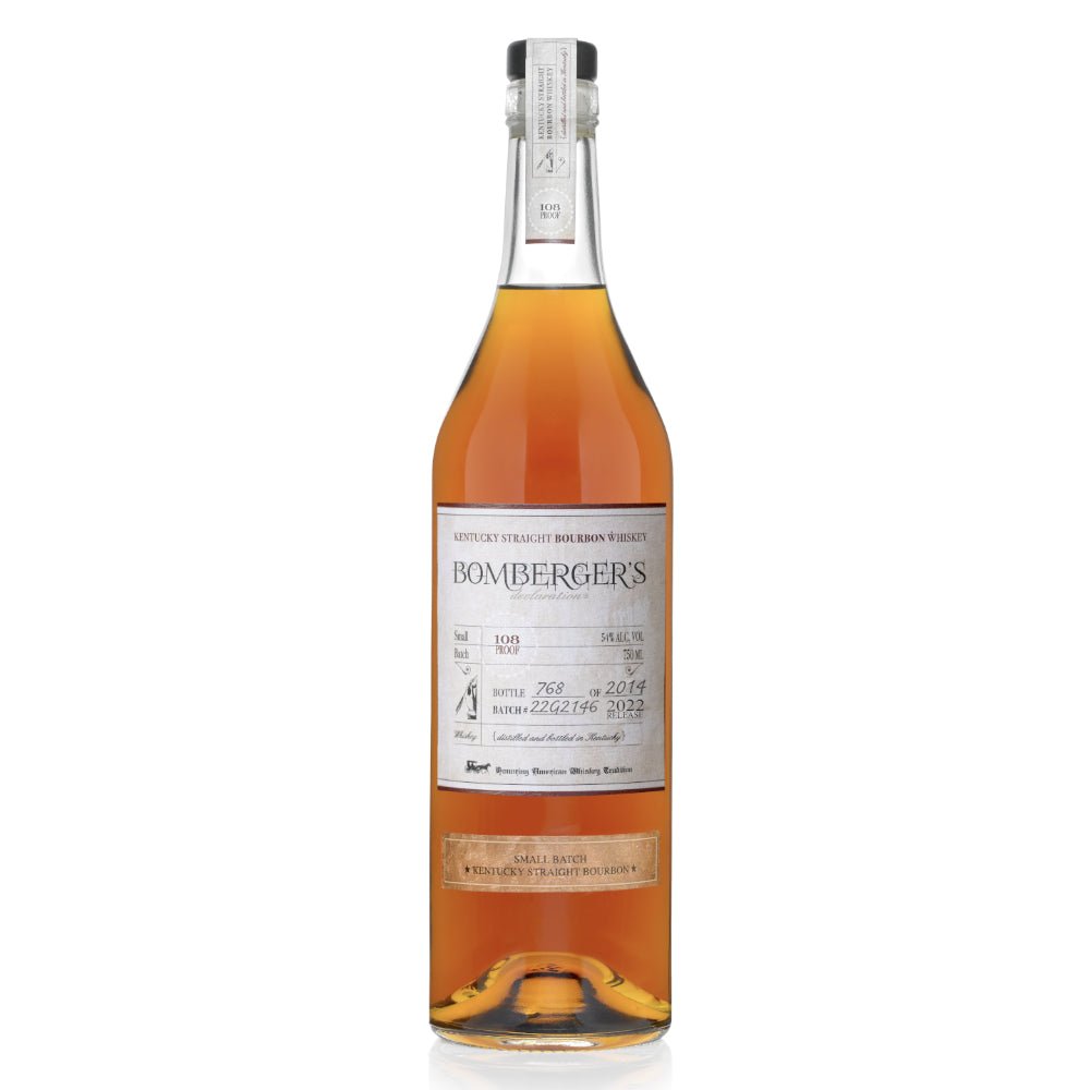 Bomberger's Declaration Straight Bourbon 2022 Release Bourbon Michter's   