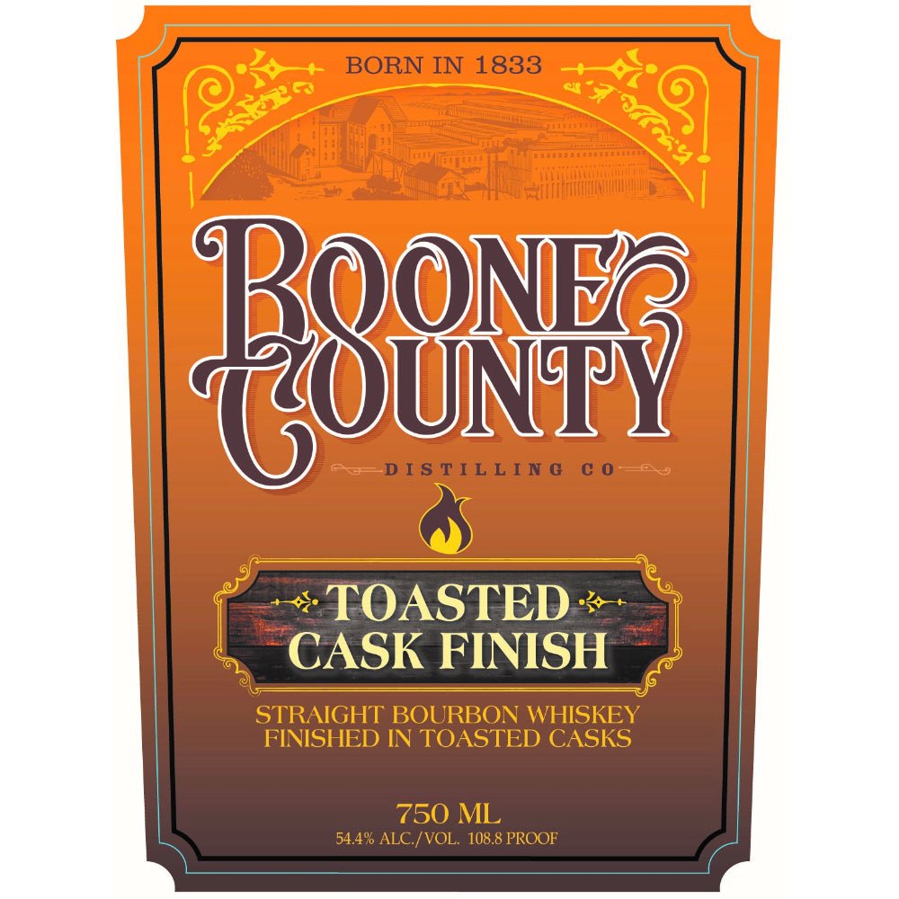 Boone County Toasted Cask Finish Straight Bourbon Bourbon Boone County Distilling