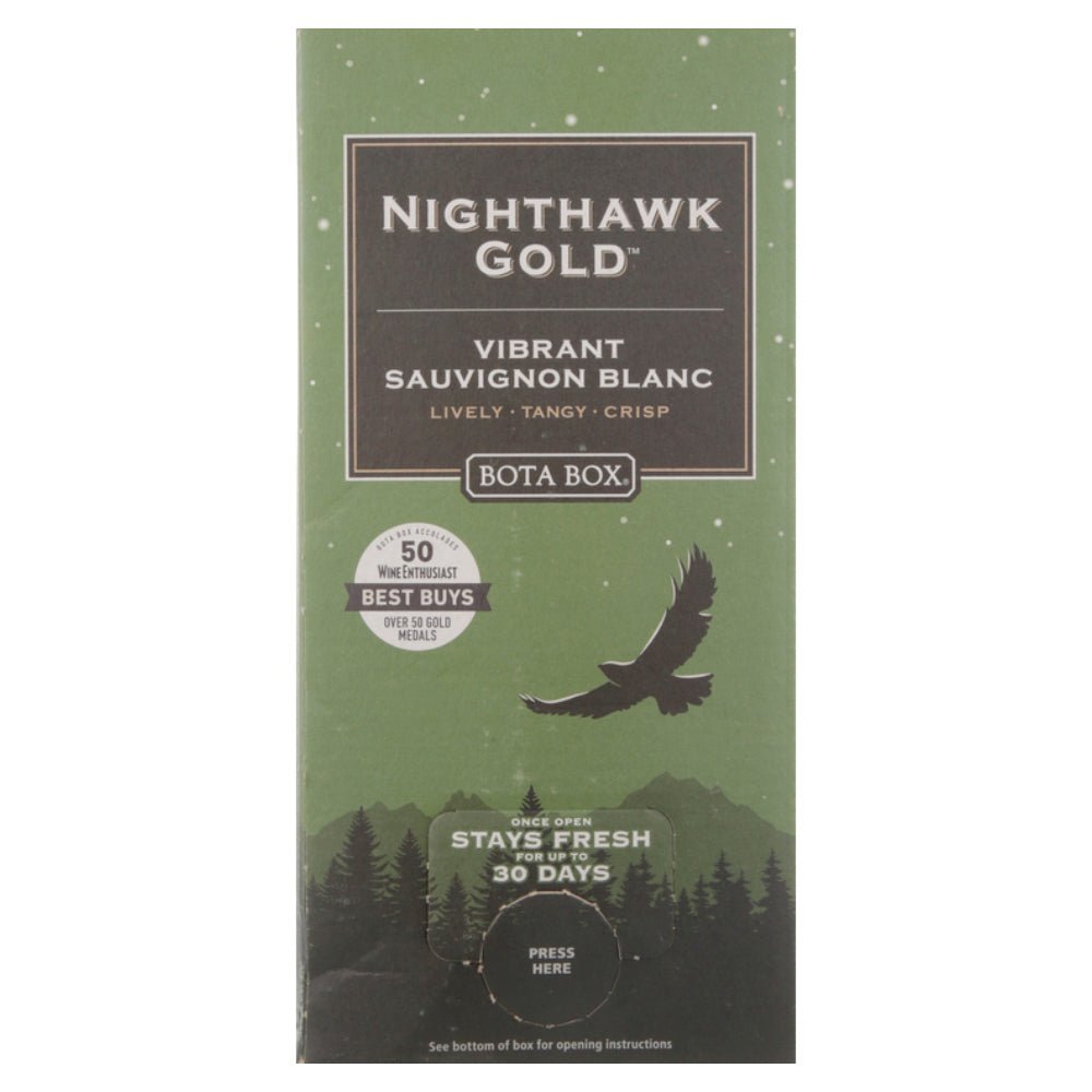 Bota Box Nighthawk Gold Vibrant Sauvignon Blanc Wine Bota Box   