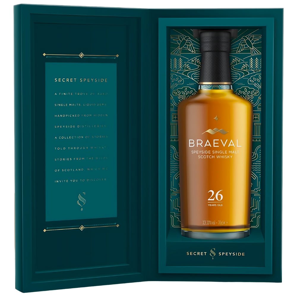 Braeval 26 Year Old Single Malt Scotch - Secret Speyside Scotch Secret Speyside   